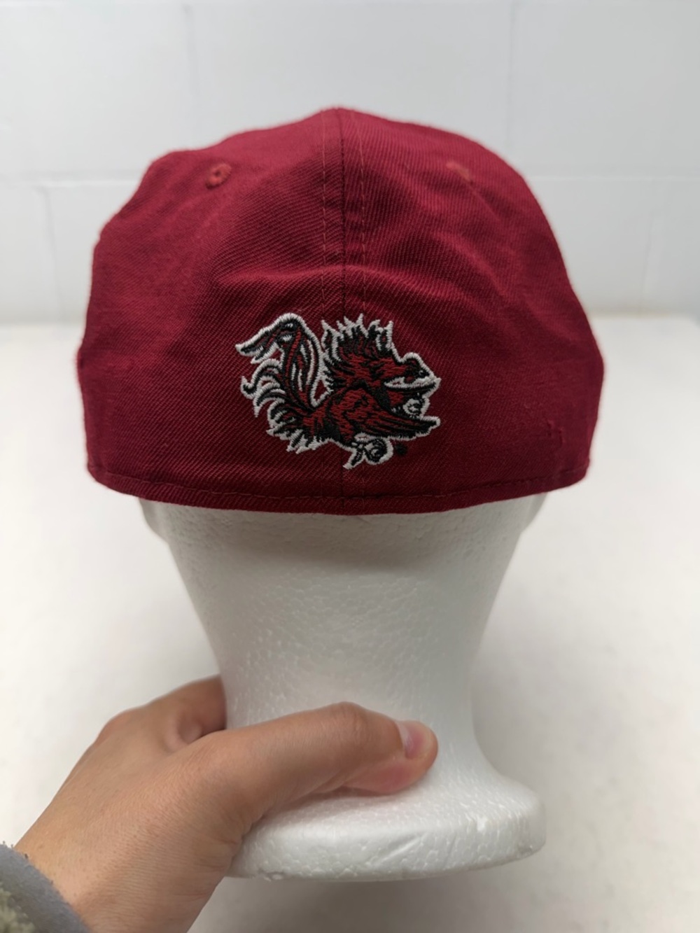 New Era USC Gamecocks University of South Carolina Wool Cap Hat Men’s Size 7 1/4 - Picture 8 of 13